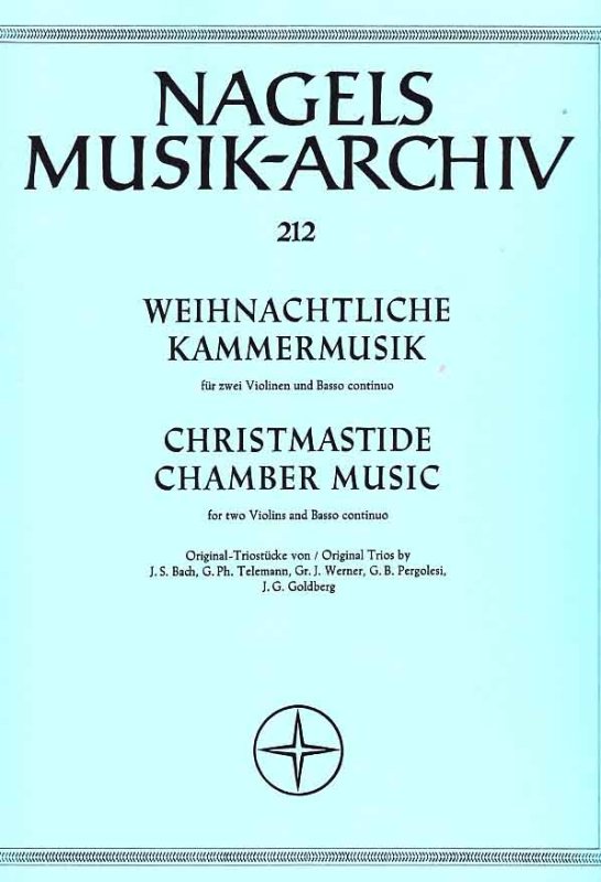 Weihnachtliche Kammermusik für 2 Violinen und Orgel